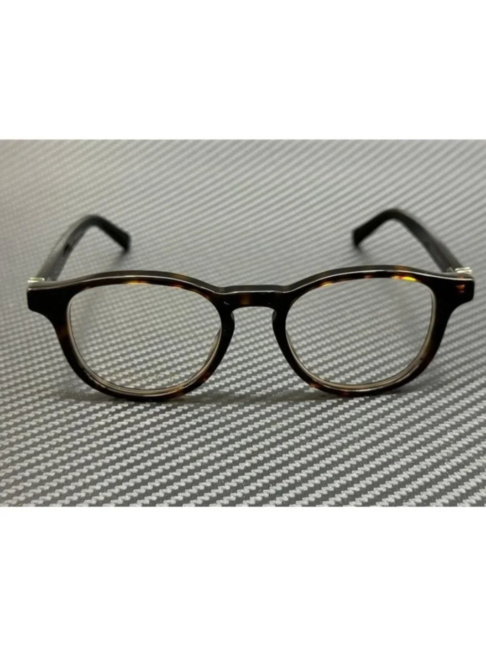 New Gucci Men Brown Havana Eyeglasses 49-19-145